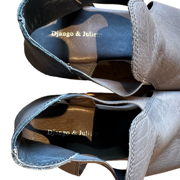 🌺 Django & Juliette Ozie Leather Open Toe Platform Sandals 41 - Picture 4 of 12